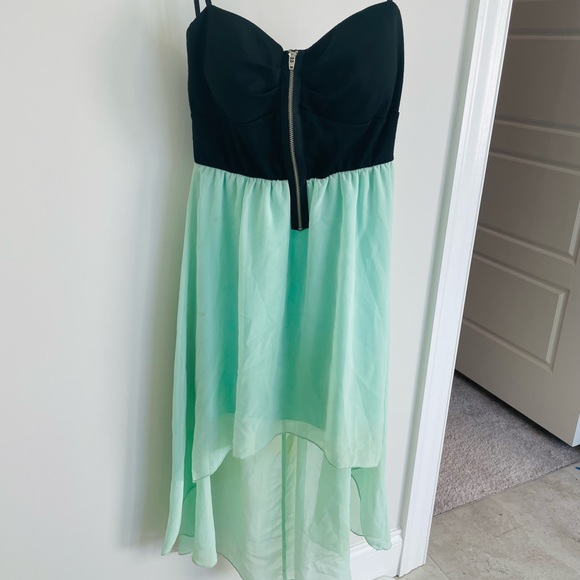 Spring/Summer High-low dress strapless - Picture 2 of 2